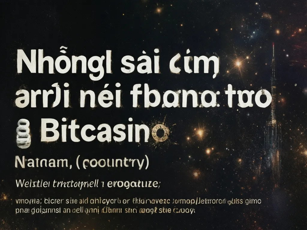 Những sai lầm người mới
